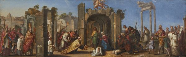 ARTISTA ITALIANO DEL XIX SECOLO : Adorazione dei Magi  - Asta Asta 379 | ARTE ANTICA E DEL XIX SECOLO - Dipinti antichi e antiquariato  Online - Associazione Nazionale - Case d'Asta italiane