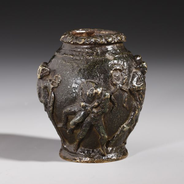 MANIFATTURA VENETA DEL XVII SECOLO : Piccolo vaso in bronzo decorato da una serie di figure a rilievo  - Asta Asta 379 | ARTE ANTICA E DEL XIX SECOLO - Dipinti antichi e antiquariato  Online - Associazione Nazionale - Case d'Asta italiane