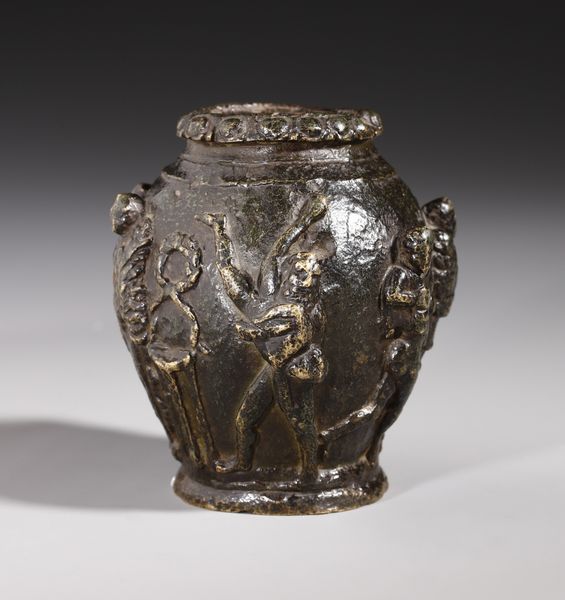 MANIFATTURA VENETA DEL XVII SECOLO : Piccolo vaso in bronzo decorato da una serie di figure a rilievo  - Asta Asta 379 | ARTE ANTICA E DEL XIX SECOLO - Dipinti antichi e antiquariato  Online - Associazione Nazionale - Case d'Asta italiane