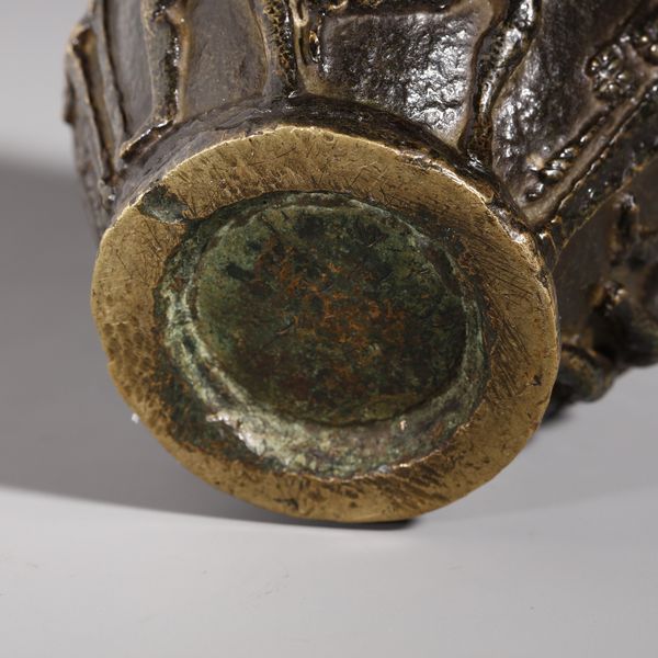 MANIFATTURA VENETA DEL XVII SECOLO : Piccolo vaso in bronzo decorato da una serie di figure a rilievo  - Asta Asta 379 | ARTE ANTICA E DEL XIX SECOLO - Dipinti antichi e antiquariato  Online - Associazione Nazionale - Case d'Asta italiane