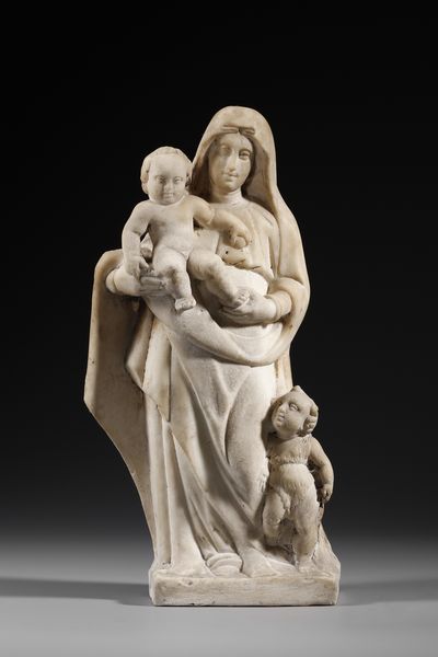 SCULTORE ITALIANO DEL XVI SECOLO : Madonna con Bambino e San Giovannino  - Asta Asta 379 | ARTE ANTICA E DEL XIX SECOLO - Dipinti antichi e antiquariato  Online - Associazione Nazionale - Case d'Asta italiane