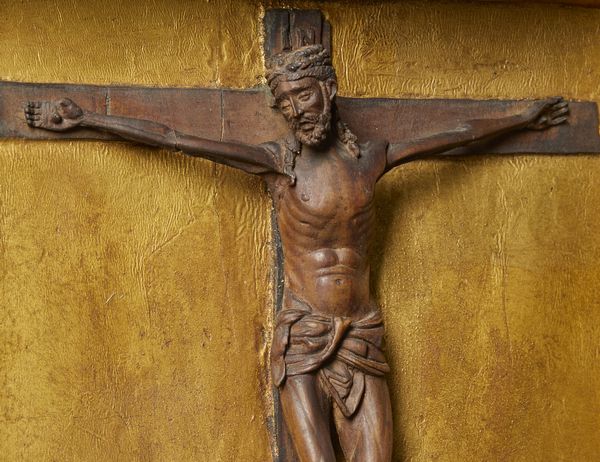 SCULTORE DEL XVII-XVIII SECOLO : Crocifissione in legno intagliato con Cristo, Maria e S. Giovanni  - Asta Asta 379 | ARTE ANTICA E DEL XIX SECOLO - Dipinti antichi e antiquariato  Online - Associazione Nazionale - Case d'Asta italiane