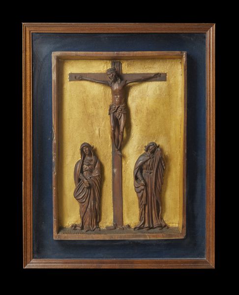 SCULTORE DEL XVII-XVIII SECOLO : Crocifissione in legno intagliato con Cristo, Maria e S. Giovanni  - Asta Asta 379 | ARTE ANTICA E DEL XIX SECOLO - Dipinti antichi e antiquariato  Online - Associazione Nazionale - Case d'Asta italiane