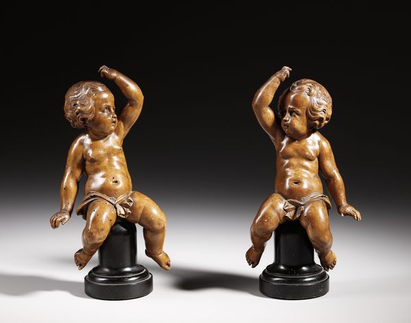 SCULTORE DI AREA AUSTRIACA DEL XVII-XVIII SECOLO : Coppia di putti in legno intagliato  - Asta Asta 379 | ARTE ANTICA E DEL XIX SECOLO - Dipinti antichi e antiquariato  Online - Associazione Nazionale - Case d'Asta italiane