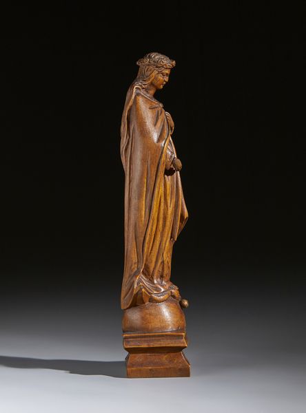 SCULTORE NORD EUROPEO DEL XIX SECOLO : Madonna in legno scolpito  - Asta Asta 379 | ARTE ANTICA E DEL XIX SECOLO - Dipinti antichi e antiquariato  Online - Associazione Nazionale - Case d'Asta italiane