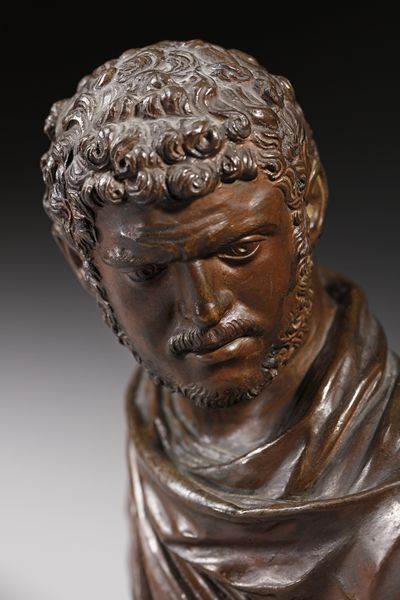 SCULTORE DEL XIX SECOLO : Busto in bronzo di Caracalla  - Asta Asta 379 | ARTE ANTICA E DEL XIX SECOLO - Dipinti antichi e antiquariato  Online - Associazione Nazionale - Case d'Asta italiane