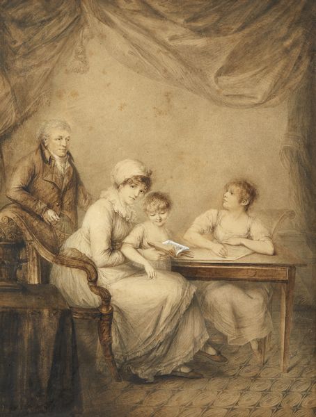 VIOLET PIERRE NOEL  (1749 - 1819) : Ritratto di famiglia  - Asta Asta 379 | ARTE ANTICA E DEL XIX SECOLO - Dipinti antichi e antiquariato  Online - Associazione Nazionale - Case d'Asta italiane