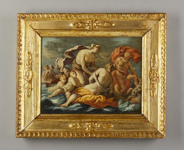 ARTISTA DEL XVI-XVII SECOLO : Nettuno e Anfitrite  - Asta Asta 379 | ARTE ANTICA E DEL XIX SECOLO - Dipinti antichi e antiquariato  Online - Associazione Nazionale - Case d'Asta italiane