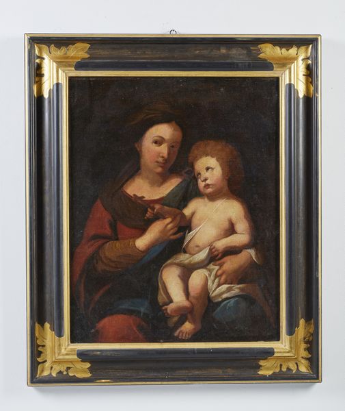 ARTISTA GENOVESE DEL XVII SECOLO : Madonna con Bambino  - Asta Asta 379 | ARTE ANTICA E DEL XIX SECOLO - Dipinti antichi e antiquariato  Online - Associazione Nazionale - Case d'Asta italiane