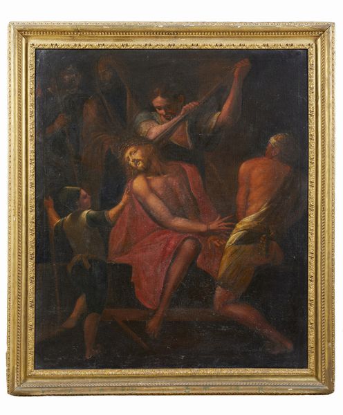 ARTISTA DEL XVII SECOLO : Coppia di dipinti raffiguranti Cristo deriso e il sogno di San Giuseppe  - Asta Asta 379 | ARTE ANTICA E DEL XIX SECOLO - Dipinti antichi e antiquariato  Online - Associazione Nazionale - Case d'Asta italiane