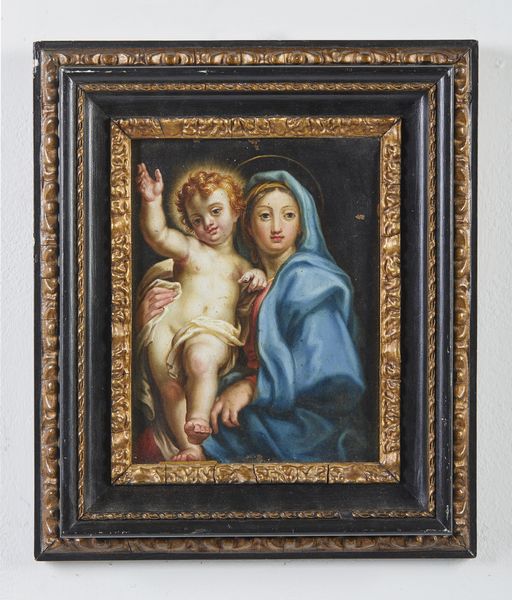 ARTISTA ROMANO DEL XVII SECOLO : Madonna con Bambino  - Asta Asta 379 | ARTE ANTICA E DEL XIX SECOLO - Dipinti antichi e antiquariato  Online - Associazione Nazionale - Case d'Asta italiane