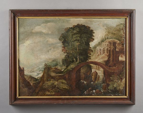 ARTISTA FIAMMINGO DEL XVII SECOLO : Paesaggio con ponte e torrente  - Asta Asta 379 | ARTE ANTICA E DEL XIX SECOLO - Dipinti antichi e antiquariato  Online - Associazione Nazionale - Case d'Asta italiane