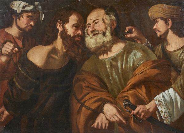 ARTISTA CARAVAGGESCO DEL XVII SECOLO : Cattura di San Pietro e San Paolo  - Asta Asta 379 | ARTE ANTICA E DEL XIX SECOLO - Dipinti antichi e antiquariato  Online - Associazione Nazionale - Case d'Asta italiane