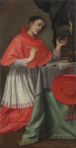 ARTISTA DEL XVII SECOLO - Ritratto di cardinale