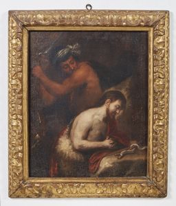 ARTISTA DEL XVII SECOLO : Decollazione di San Giovanni Battista  - Asta Asta 379 | ARTE ANTICA E DEL XIX SECOLO - Dipinti antichi e antiquariato  Online - Associazione Nazionale - Case d'Asta italiane