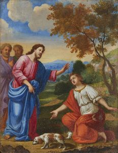 ARTISTA DEL XVII SECOLO - Noli me tangere