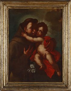 ARTISTA VENETO DEL XVIII SECOLO : Sant'Antonio con il Bambino  - Asta Asta 379 | ARTE ANTICA E DEL XIX SECOLO - Dipinti antichi e antiquariato  Online - Associazione Nazionale - Case d'Asta italiane