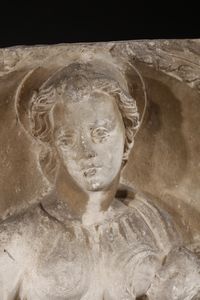 SCULTORE TOSCANO DELLA SECONDA MET DEL XV SECOLO : Allegoria della Carit entro una nicchia prospettica  - Asta Asta 379 | ARTE ANTICA E DEL XIX SECOLO - Dipinti antichi e antiquariato  Online - Associazione Nazionale - Case d'Asta italiane