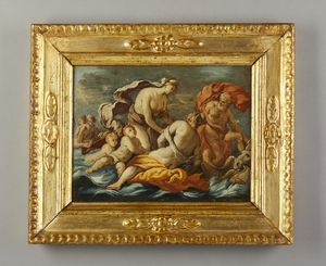 ARTISTA DEL XVI-XVII SECOLO : Nettuno e Anfitrite  - Asta Asta 379 | ARTE ANTICA E DEL XIX SECOLO - Dipinti antichi e antiquariato  Online - Associazione Nazionale - Case d'Asta italiane