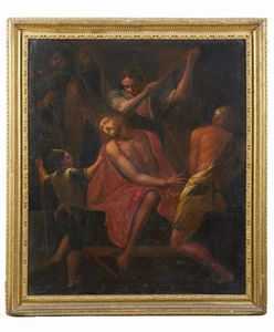 ARTISTA DEL XVII SECOLO : Coppia di dipinti raffiguranti Cristo deriso e il sogno di San Giuseppe  - Asta Asta 379 | ARTE ANTICA E DEL XIX SECOLO - Dipinti antichi e antiquariato  Online - Associazione Nazionale - Case d'Asta italiane