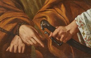 ARTISTA CARAVAGGESCO DEL XVII SECOLO : Cattura di San Pietro e San Paolo  - Asta Asta 379 | ARTE ANTICA E DEL XIX SECOLO - Dipinti antichi e antiquariato  Online - Associazione Nazionale - Case d'Asta italiane