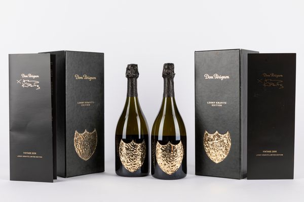 FRANCIA : Dom Perignon Lenny Kravitz (2 BT)  - Asta Vini e distillati - Associazione Nazionale - Case d'Asta italiane