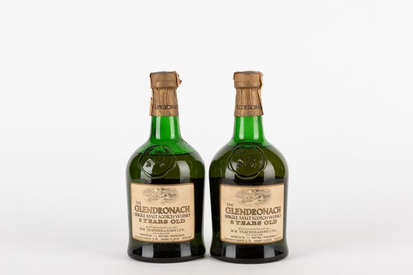 Scozia : Glendronach 8 YO (2 BT)  - Asta Vini e distillati - Associazione Nazionale - Case d'Asta italiane