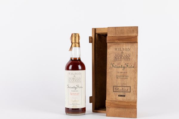 Scozia : Glenlivet 25 YO 1976 Wilson & Morgan Barrel Selection  - Asta Vini e distillati - Associazione Nazionale - Case d'Asta italiane