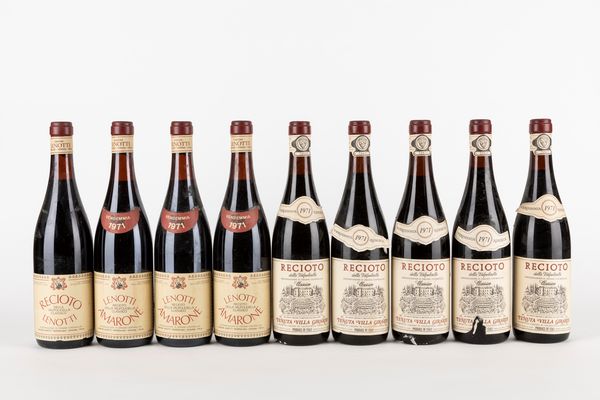 Veneto : Selezione Amarone della Valpolicella Classico (9 BT)  - Asta Vini e distillati - Associazione Nazionale - Case d'Asta italiane