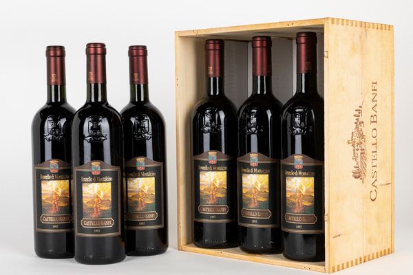 Toscana : Castello Banfi Brunello di Montalcino  - Asta Vini e distillati - Associazione Nazionale - Case d'Asta italiane