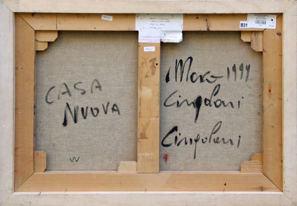 Marco Cingolani : Casa nuova  - Asta Arte Moderna e Contemporanea - Associazione Nazionale - Case d'Asta italiane