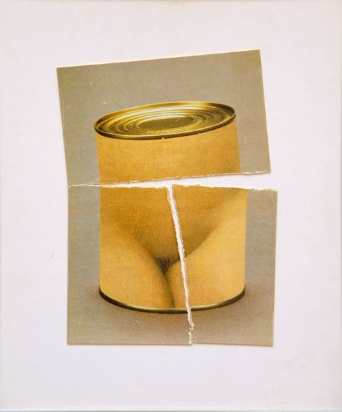 Jiri Kolar : Scatola spezzata con pube  - Asta Arte Moderna e Contemporanea - Associazione Nazionale - Case d'Asta italiane