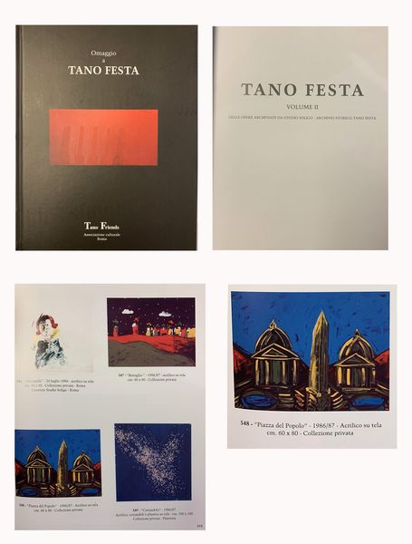 TANO FESTA : Piazza del Popolo  - Asta Arte Moderna e Contemporanea - Associazione Nazionale - Case d'Asta italiane