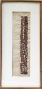 MARK TOBEY : Senza titolo (ligne sur fond violine)  - Asta Arte Moderna e Contemporanea - Associazione Nazionale - Case d'Asta italiane