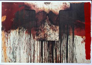 Hermann Nitsch : Ubermalte Bild - Lithographien, Domus Jani  - Asta Arte Moderna e Contemporanea - Associazione Nazionale - Case d'Asta italiane