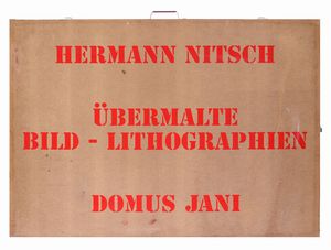 Hermann Nitsch : Ubermalte Bild - Lithographien, Domus Jani  - Asta Arte Moderna e Contemporanea - Associazione Nazionale - Case d'Asta italiane