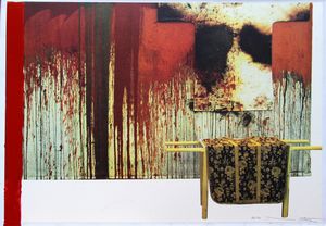 Hermann Nitsch : Ubermalte Bild - Lithographien, Domus Jani  - Asta Arte Moderna e Contemporanea - Associazione Nazionale - Case d'Asta italiane