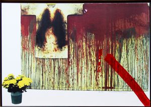 Hermann Nitsch : Ubermalte Bild - Lithographien, Domus Jani  - Asta Arte Moderna e Contemporanea - Associazione Nazionale - Case d'Asta italiane