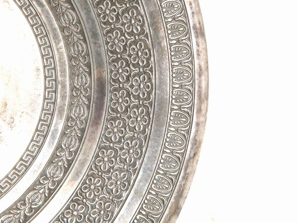 Tazza in argento con piattino  - Asta L'arte di arredare - Associazione Nazionale - Case d'Asta italiane