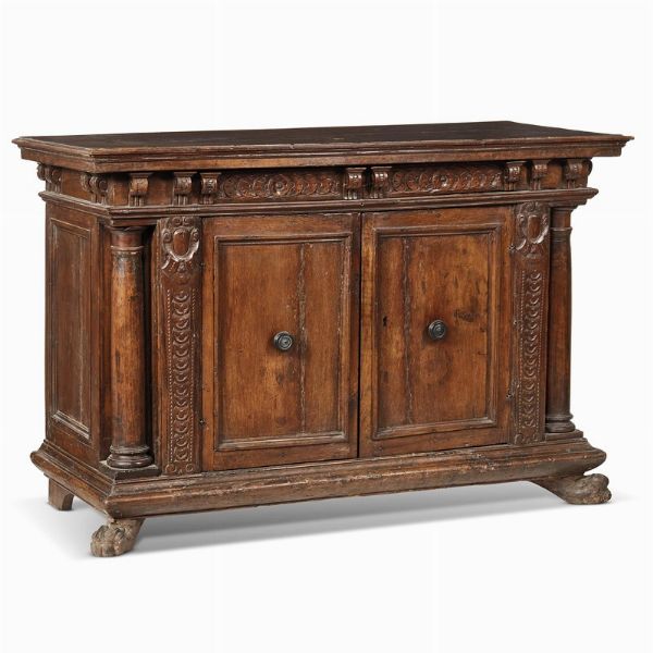 CREDENZA, TOSCANA, FINE SECOLO XVI  - Asta Arte  ricerca | Dipinti sculture e oggetti d'arte da una raccolta fiorentina  - Associazione Nazionale - Case d'Asta italiane