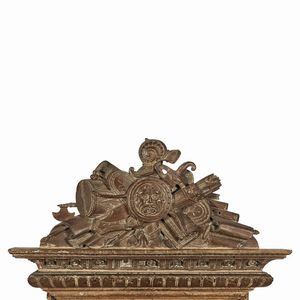 CORNICE A EDICOLA, FIRENZE, 1550 CIRCA  - Asta Arte  ricerca | Dipinti sculture e oggetti d'arte da una raccolta fiorentina  - Associazione Nazionale - Case d'Asta italiane