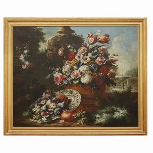 Gaspare Lopez detto Gasparo dei Fiori  - Asta Arte  ricerca | Dipinti sculture e oggetti d'arte da una raccolta fiorentina  - Associazione Nazionale - Case d'Asta italiane