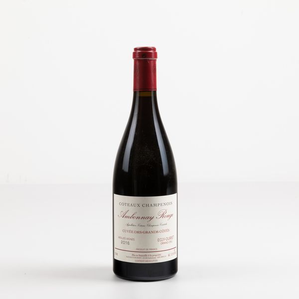 Egly Ouriet, Coteaux Champenois Ambonnay Rouge Cuve des Grands Cotes  - Asta Winter Wine Auction - Associazione Nazionale - Case d'Asta italiane