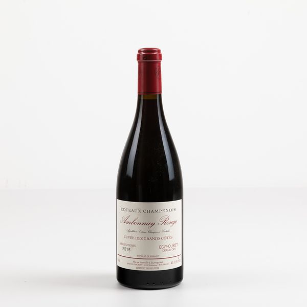 Egly Ouriet, Coteaux Champenois Ambonnay Rouge Cuve des Grands Cotes  - Asta Winter Wine Auction - Associazione Nazionale - Case d'Asta italiane