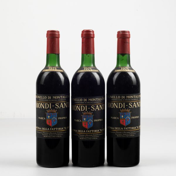 Biondi-Santi, Brunello di Montalcino  - Asta Winter Wine Auction - Associazione Nazionale - Case d'Asta italiane