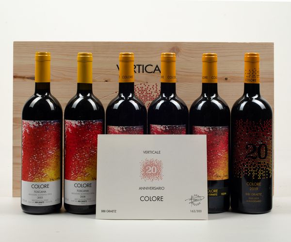 Bibi Graetz, Colore 20th Anniversary  - Asta Winter Wine Auction - Associazione Nazionale - Case d'Asta italiane