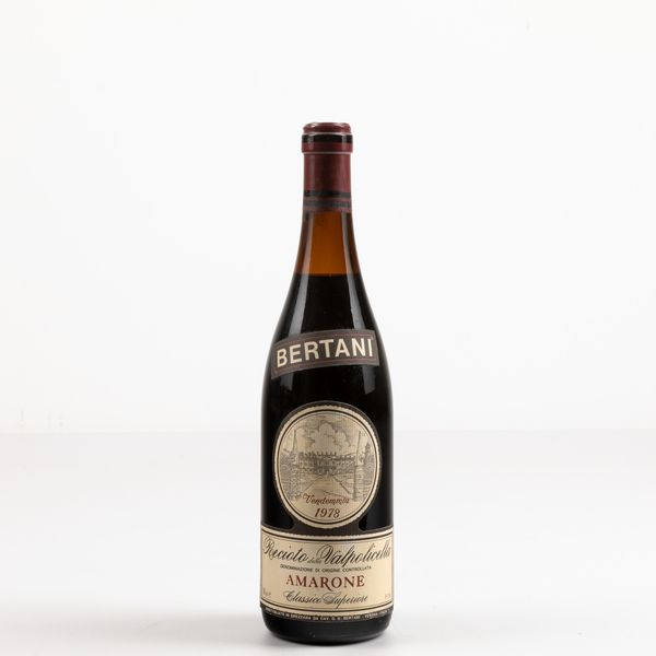 Bertani, Recioto della Valpolicella Amarone Classico Superiore  - Asta Winter Wine Auction - Associazione Nazionale - Case d'Asta italiane