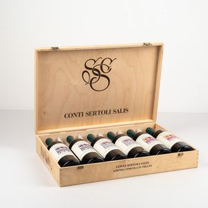 Conti Sertoli Salis, Grumello<BR>Conti Sertoli Salis, Inferno<BR>Conti Sertoli Salis, Sassella  - Asta Winter Wine Auction - Associazione Nazionale - Case d'Asta italiane