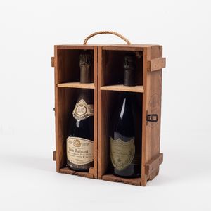 Ruinart, Dom Ruinart Blanc de Blancs Brut 250 anniversaire<BR>Moet et Chandon, Dom Perignon  - Asta Winter Wine Auction - Associazione Nazionale - Case d'Asta italiane