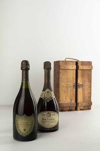 Ruinart, Dom Ruinart Blanc de Blancs Brut 250 anniversaire<BR>Moet et Chandon, Dom Perignon  - Asta Winter Wine Auction - Associazione Nazionale - Case d'Asta italiane